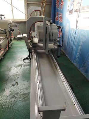 Ljz2-CNC-450X4600 Double-Head Saw CNC Cutting Machine for Aluminum Material for Cutting of Plastic Profiles with Hard Alloy Saw Blades