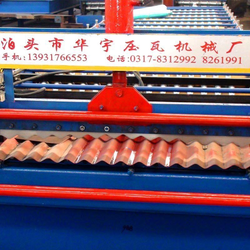 Hebei Xinnuo 988 Corrugated Iron Roof Making Machine Roll Forming Machinery