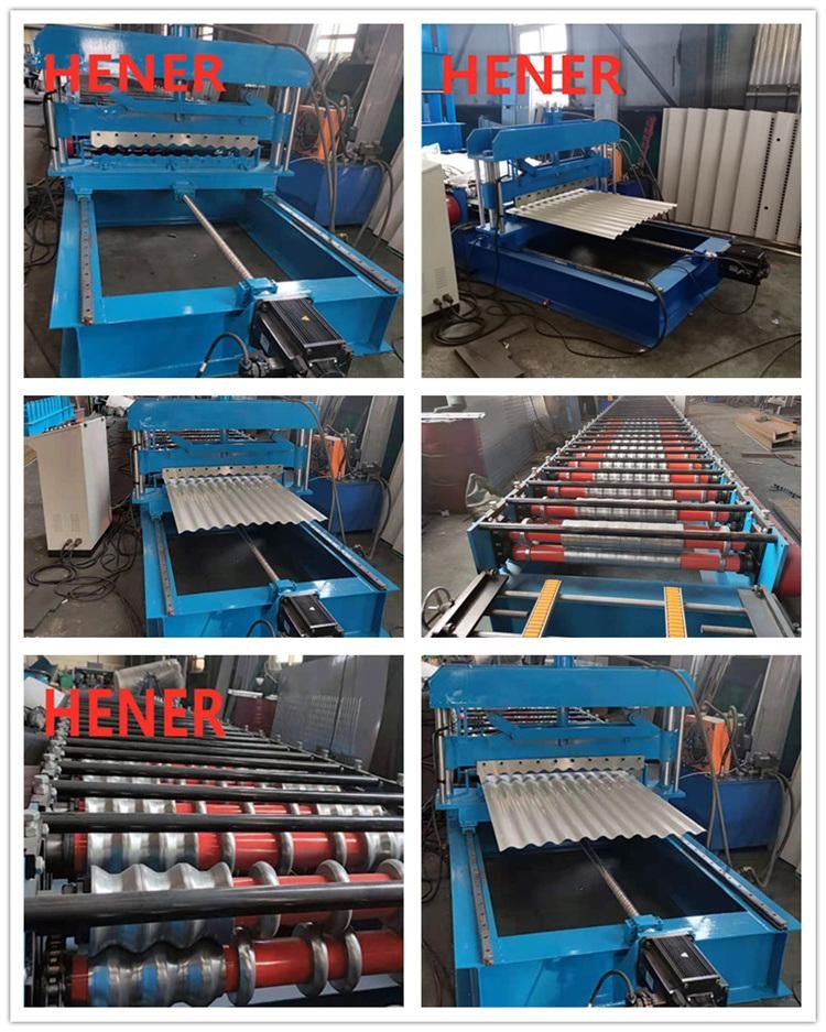 Cold Rolled Galvanized Roofing Steel Sheet Cold Roll Forming Machine