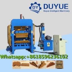 Hr4-10 Clay Brick Making Machine Concrete Interlock Block Making Machine