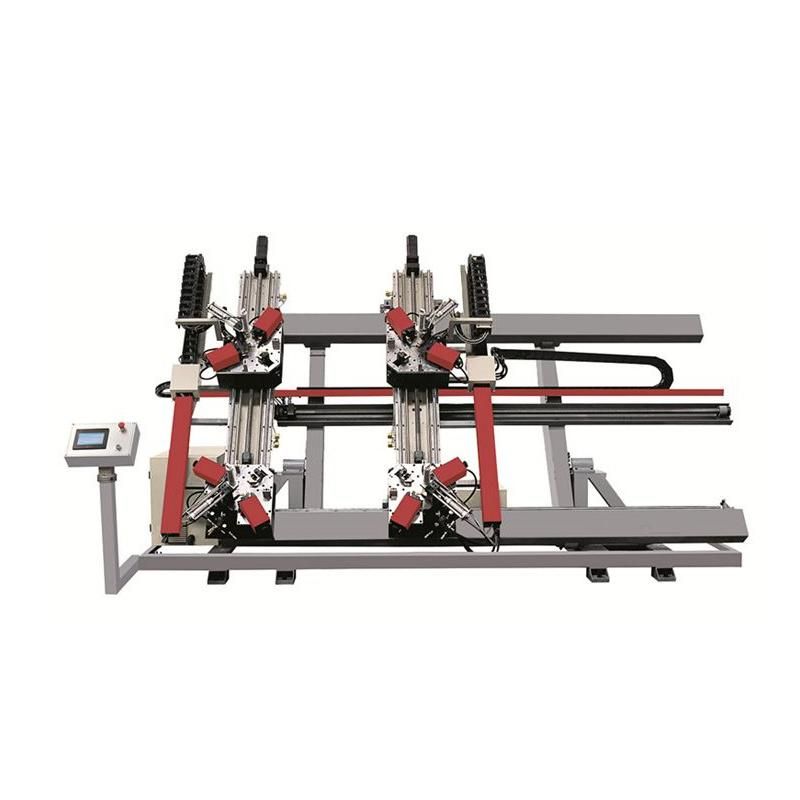 Aluminum Window Door Fabrication Machine CNC Four Corner Crimping Machine