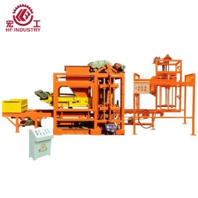Qt4-25 Paver Brick Block Press Machine in South Africa