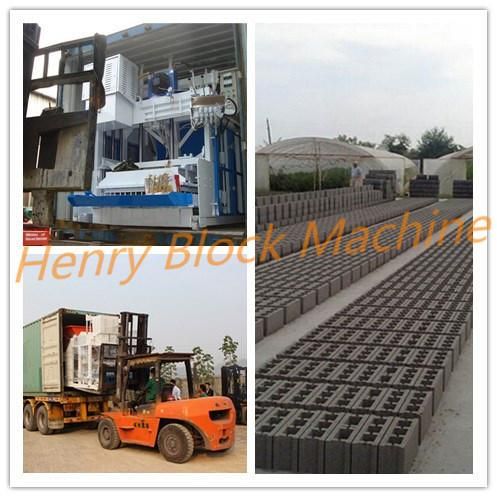 Qtm10-15 More Advanced Mobile Block Making Machine Egg Layer Machine Curbstone Making Machine