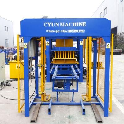 4-15 High Quality Concrete Hollow Brick Machine