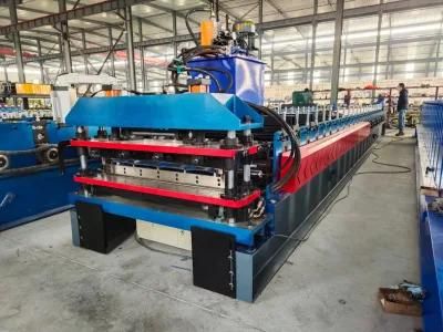 Cold Metal Aluminum Galvanized and Colored Trapezoidal Tile Roll Forming Machine