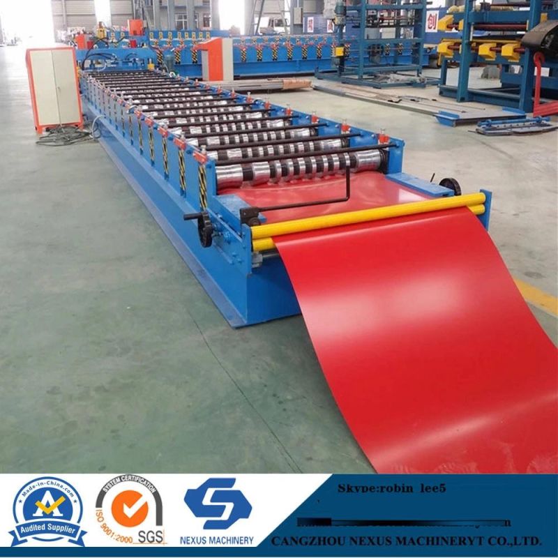 Ibr and Corrugated Sheet Double Layer Metal Roof Roll Forming Machine