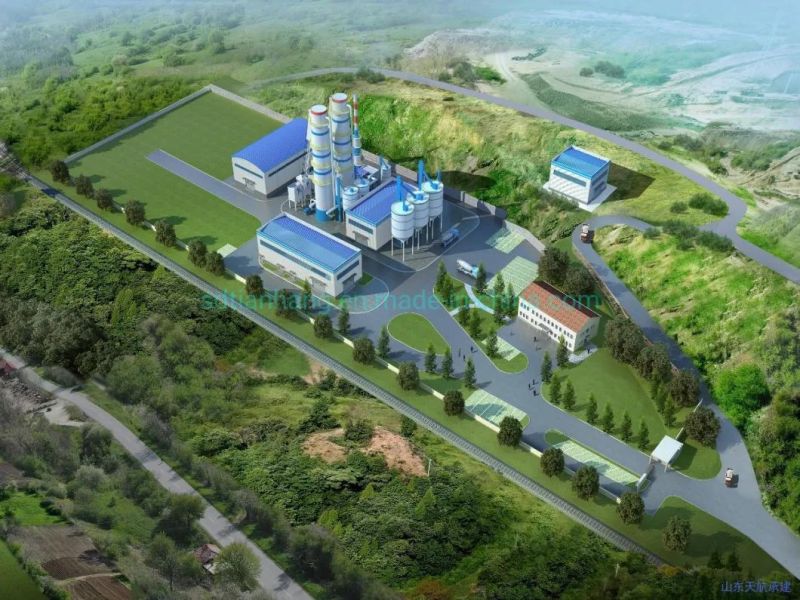 China Supplier Factory Price 100-600 T/D Quick Lime Vertical Shaft Kiln Cao Production Plant