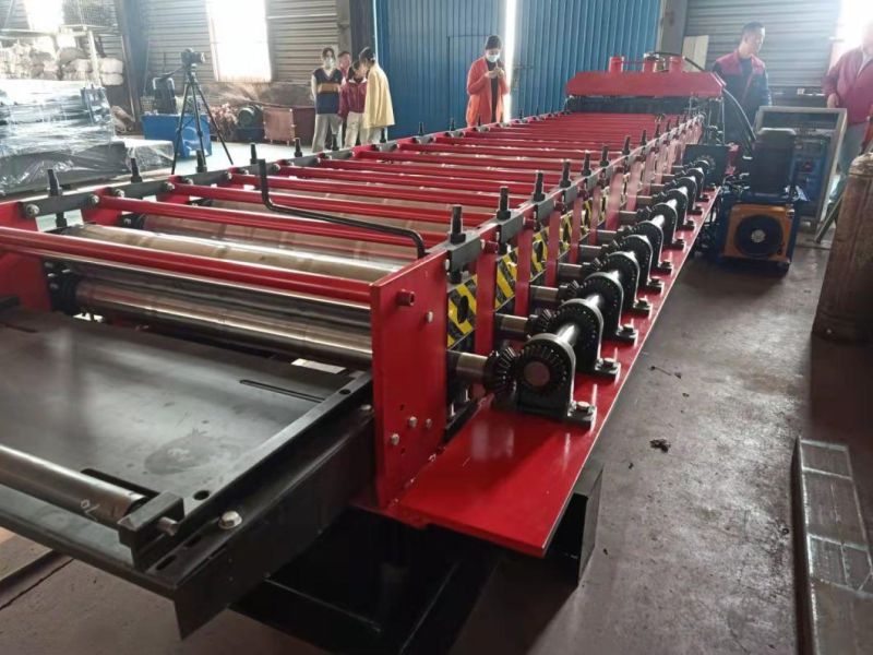Glazed Tile Aluminium Roofing Panel Making Roll Forming Machine