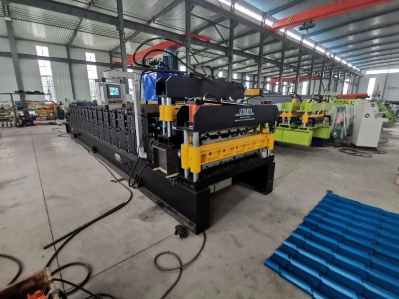 Two in One Double Layer PPGI Roofing Sheet Profile Making Roll Forming Machine Tile Metal Roof Wall Making Machinery