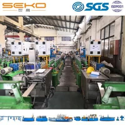 Straight Welding Seam Ss Pipe Welding Machine Line