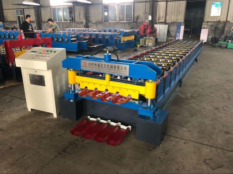 Automatic Color Steel Deck Roofing Sheet Roll Forming Machine