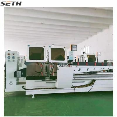Aluminium Fabrication Machines Double Head Cutting Saw for Aluminum UPVC Profile Cutting Saw