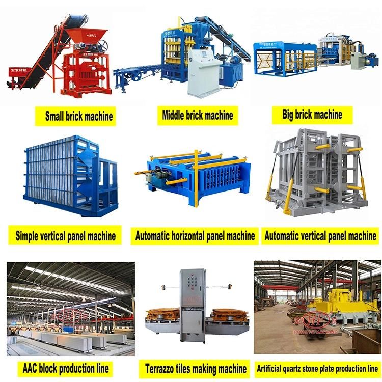 2022 Qt 10-15 Automatic Brick Making Machine