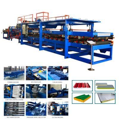 Equipment for Sandwich Panel with Foam Rock Wool or PU Inside