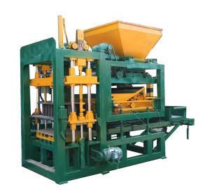 Concrete Cement Cinder Bick Forming Machine Qt4-18