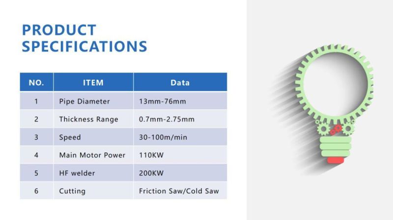 High Frequency Welded Tube Making Machine Price