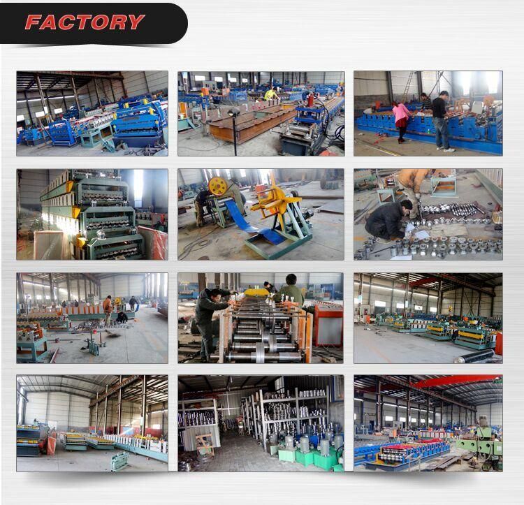 Fully Automatic Galvanized Steel Cold Roll Forming Making Machine for Metal Roofing Tiles