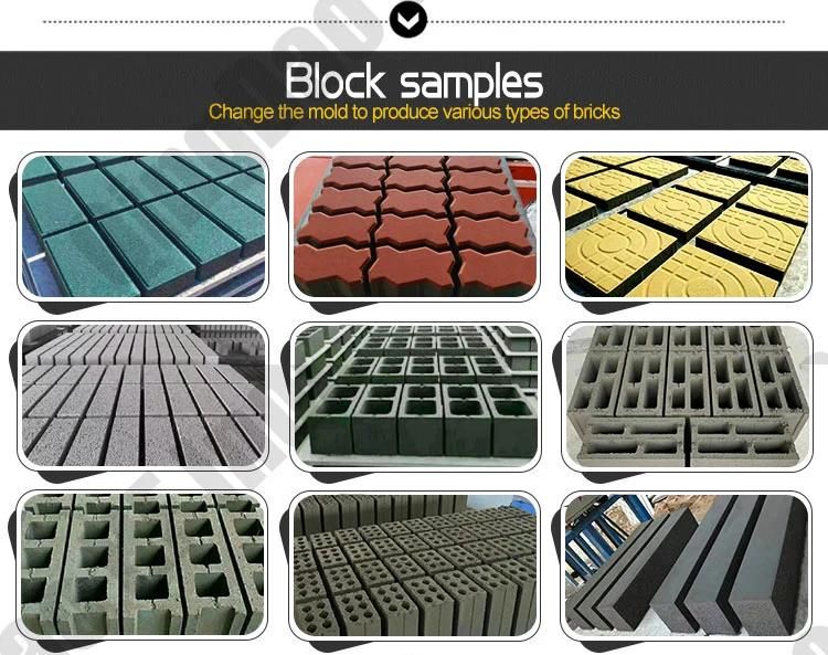 Qt15-15 Block Moulding Machine Prices in Ghana Concrete Paver Brick Making Machine