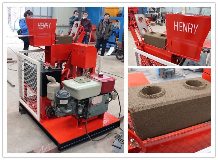Hr1-25 Manual Brick Making Machine Small Production Line