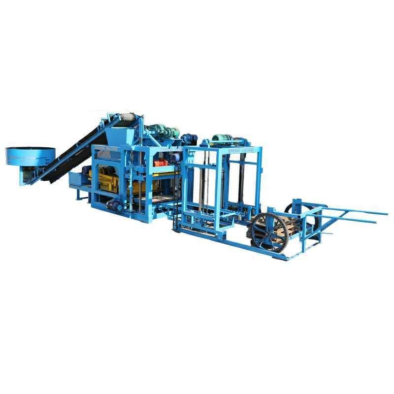 Lowest Price Qt4-25 Concrete Cement Hollow Solid Interlocking Paver Brick Making Machine with High Capacity