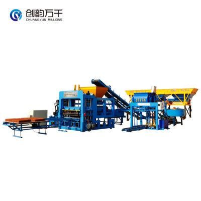 Qt 12-15 Retaining Wall Hollow Brick Block Making Machine