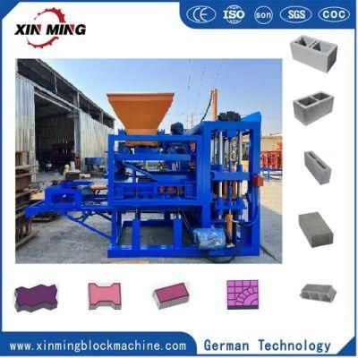 Qt4-15s Hollow Fully Automatic Hydraulic Concrete Block Making Machine Making Brick Philippines