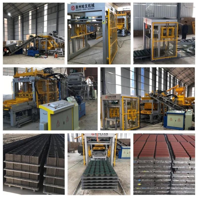 Concrete Block Brick Paver Making Machine From Quanzhou Fujian China