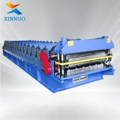 China Customized Roofing Making Corrugated Metal Sheet Roll Forming Machine