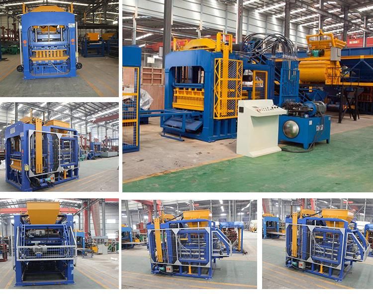 Qt10-15 Hydraulic Press Paver Block Machine Cement Brick Machine Hollow Block Machine Concrete Block Machine Price in Bd