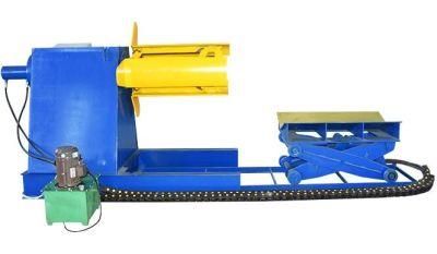 5ton 8ton 10ton Hydraulic Decoiler/Uncoiler with Coil Car