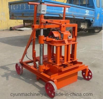 Egg Laying Block Making Machine Cheap Manual Concrete Brick Machine Price (QMY2-45)