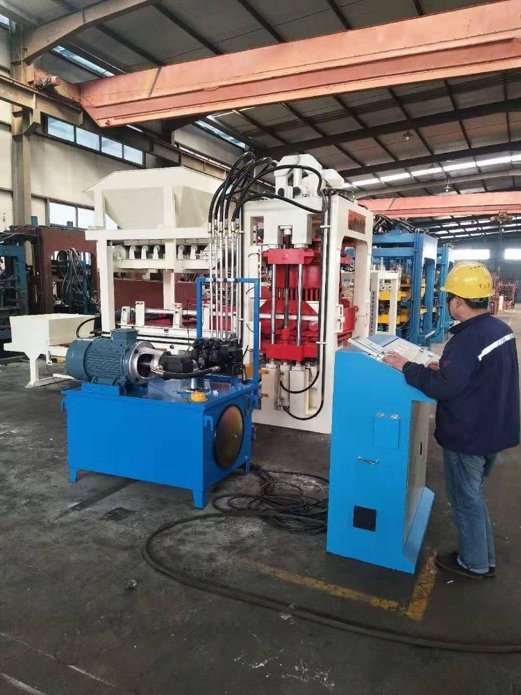 Cheap Hydraulic Concrete Cement Hollow Block Brick Making Machine Price