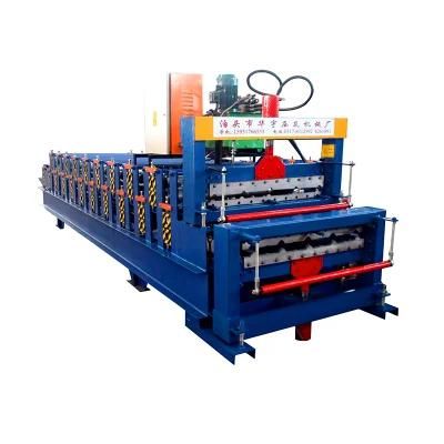 Xn-1650 Double Deck Roll Forming Machine Double Layers Metal Sheets Roofing Machine
