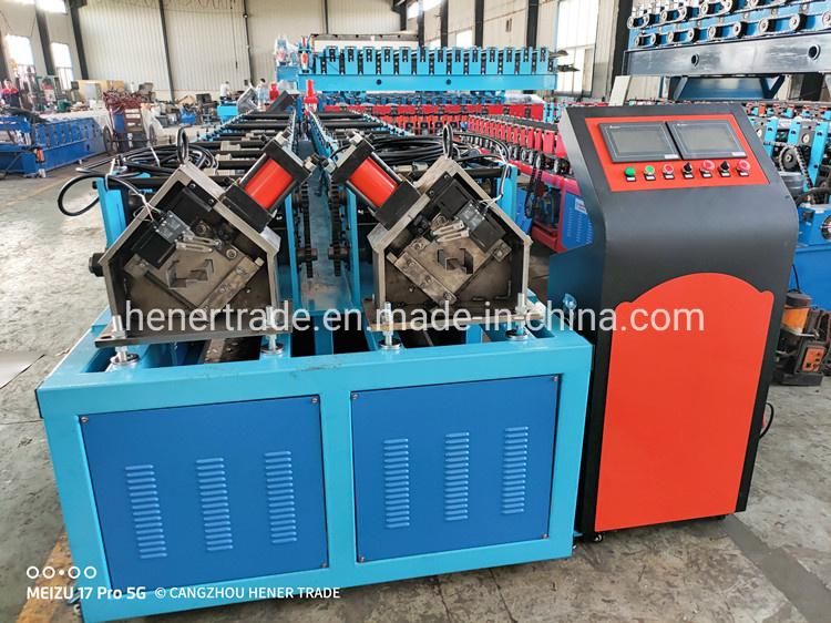 High Quality High Speed Good Price 2 in 1 Metal Steel Door Frame Steel Window Frame Making Machine Roll Forming Machine