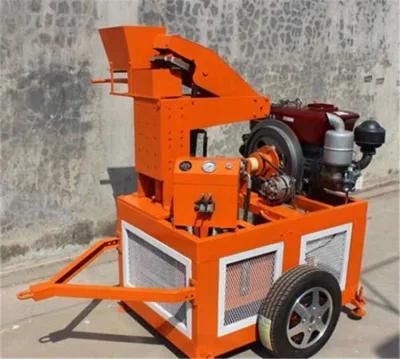 Hr1-20 Solid Interlock Brick Machine Diesel Brick Making Machine
