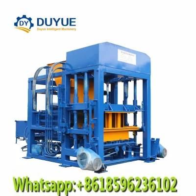 Qt4-20 Automatic Brick Cutting Machine Hollow Block Machine in Bangladesh Hollow Block Machine Brick Machine Paving Brick