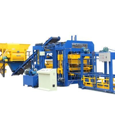 Qt15-15 High Capacity Fully Automatic Cement Block Moulding Machine