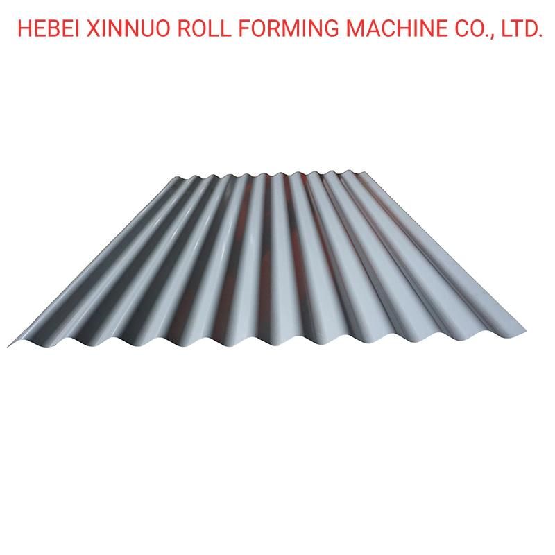Xn Colored Steel Main Nude Packing with Plastic Film India Roll Forming Machine