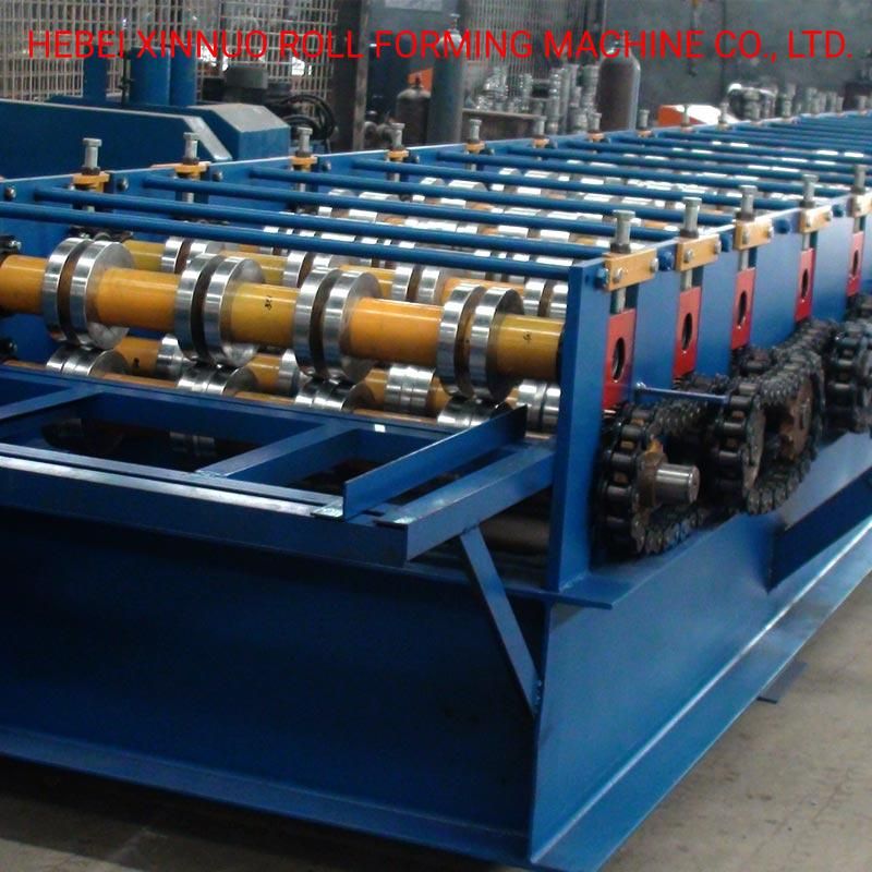 Automatic Aluminum Plate 688 Floor Decking Panel Roll Forming Machine