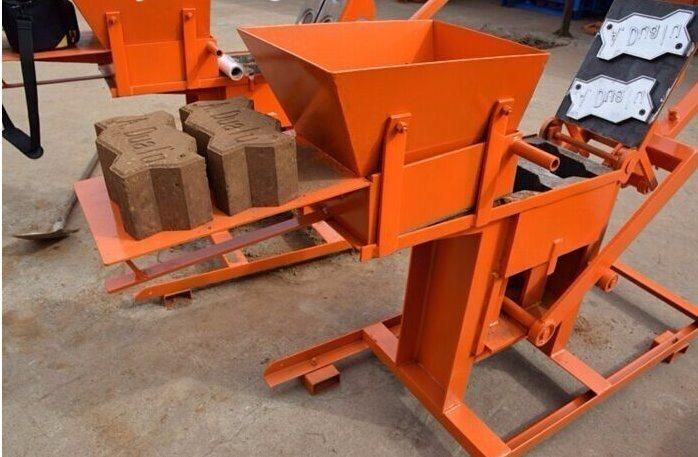 Manual Clay Interlocking Brick Machine