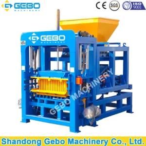 Qt4-15c Press Hydraulic Cement Block Machine Burning-Free Brick