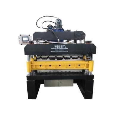 Double Layer Roll Forming Machine Trapezoid Double Steel Makeing Machine