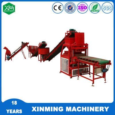 Xinming Xm4-10 Brick Making Machine Block Cycle Making Machine with Good Price