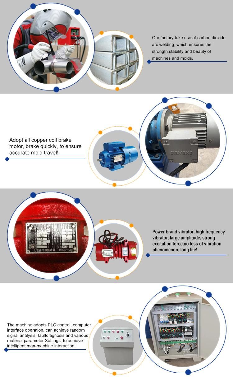 Duyueqt4-24 Concrete Hollow Block Making Machine