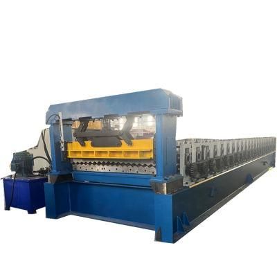 Corrugated Roof Sheet Metal Roll Forming Machines Wave Roofing Panel Wall Plate Making Machine