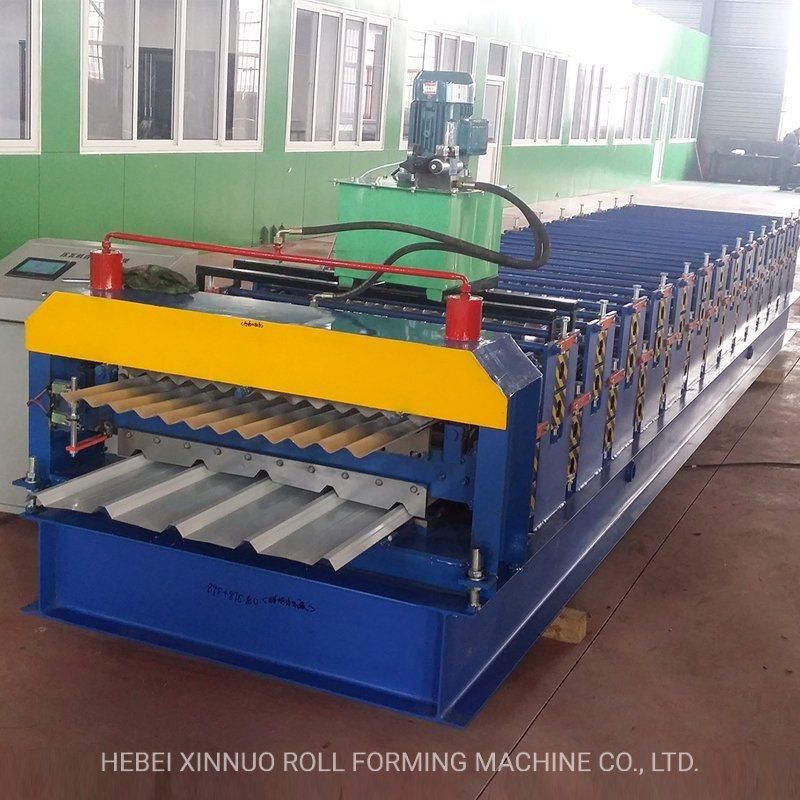 Double Layer Building Materials Roofing Sheet Roll Forming Machine
