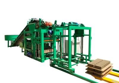 Qt4-25 Automatic Brick Manufacturing Plant Interlocking Pavers Machine Price Concrete Block Production Plant