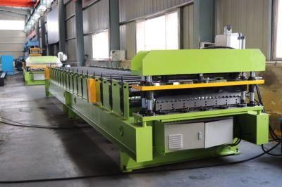 Automatic Corrugated Roof Sheet Making Machine to Make Roof Tile Panel with Delta PLC Control System
