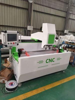 CNC Drilling and Milling Machine for The Processing of Round Holes of Aluminum Profile Milling for Doors and Windows Making Lx-CNC-1200-2