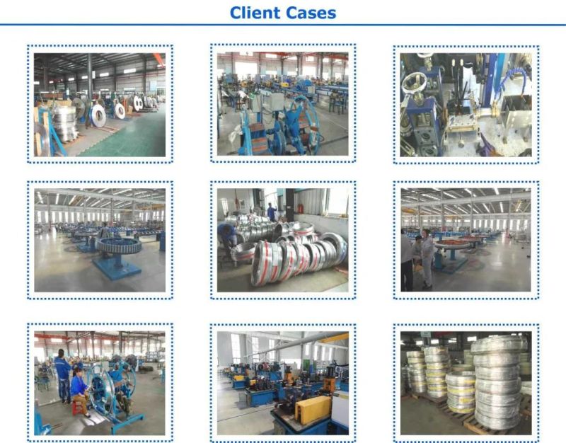 Stainless Steel Coil Tube Production Line Metal Pipe Making Machine